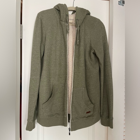 Roxy Sherpa-lined Hoodie - Picture 1 of 5